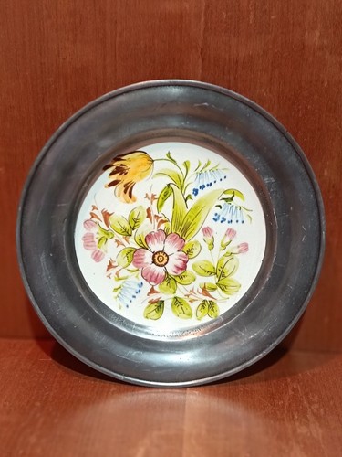 Ancienne assiette décorative - ancienne,
