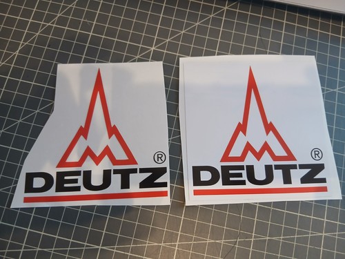 Autocollant deutz tracteur - autocollant,