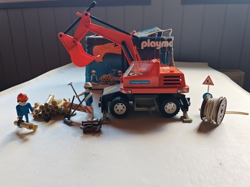 Playmobil vintage btp travaux - vintage,