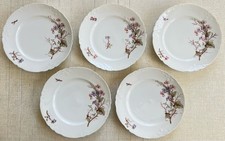 5 ASSIETTES PLATES D 24,5 cm