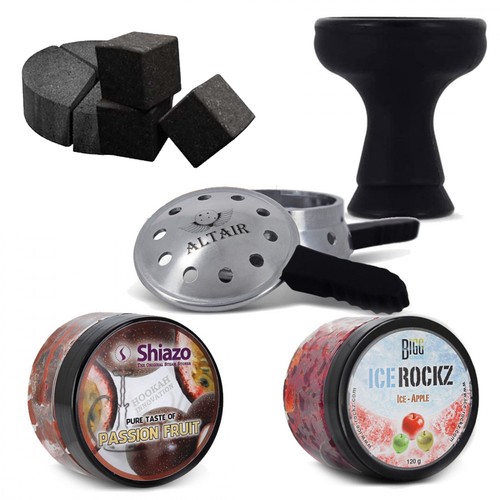 Pack charbon chicha système - +,