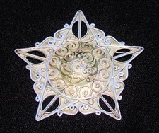 BIJOU ANCIEN / BROCHE ETOILE A