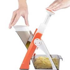 Trancheuse réglable, découpe de légumes, gadget de cuisine à lame en acier inoxy