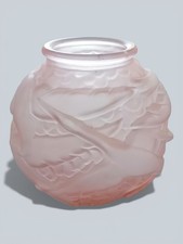 Vase boule Art Déco en verre