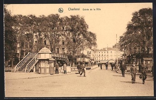 Cpa charleroi entrée - cpa, la