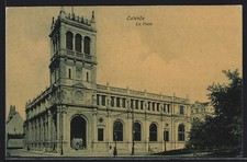 CPA Ostende, La Poste 