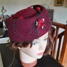 Ancien chapeau à voilette