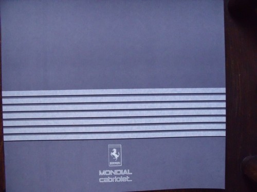 Ferrari mondial cabriolet 1984