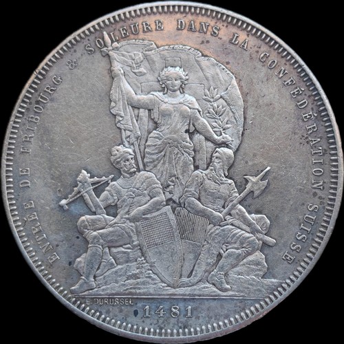 Suisse francs 1881 ecu - ecu, de