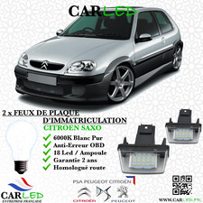 Feux Plaque d'immatriculation