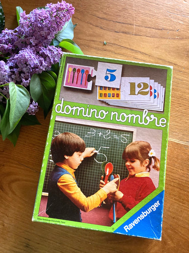 Jeu éducatif domino nombre - -,