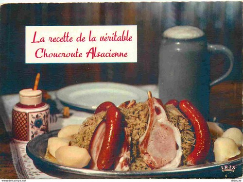Carte postale recettes de - carte,