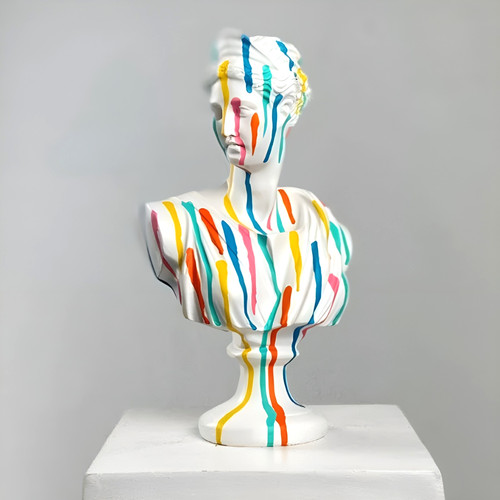 Sculpture art peinte la - sculpture, d'art