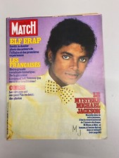 1984 PARIS MATCH MAGAZINE MICHAEL JACKSON LE MYSTERY not this vinyl 33 45 rpm