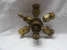 Welding Argon Manifold with Plugs