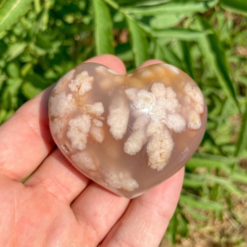 Fleur agate heart - fleur,