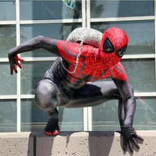 New Superior Spider-Man Costume Spandex Halloween Cosplay Spiderman Zentai Suit 