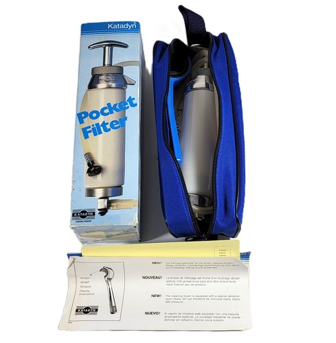 Katadyn pocket water filter - water,