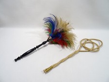 OLD TOY FEATHER AND CARPET BATTER DOLL GAME NAPOLEON III 19TH CENTURY