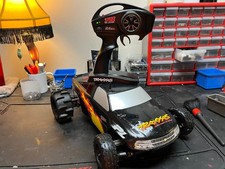 Dirt Drag Traxxas Rustler Castle ESC VXL Motor Full Bearings With Transmitter