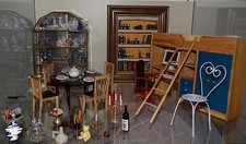 LOT MEUBLES MINIATURES MAISON