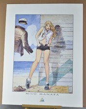 MILO MANARA grand poster Le