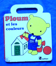 Livre valise PLOUM et les couleurs / Lise Marin / vintage / RARE