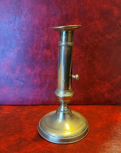 Bougeoir bouton cuivre - à,