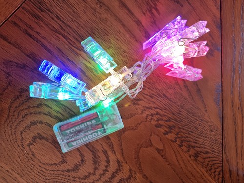 Guirlande lumineuse pinces - guirlande,