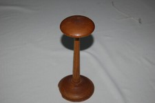 Ancien porte chapeau en bois tourné 19 cm