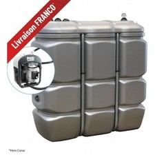 Cuve de stockage AdBlue® 1500L double paroi PEHD avec pompe PIUSI 230V et pistol