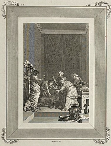 Bouc émissaire gravure - ,