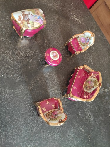 Boite bijoux en porcelaine - boite,
