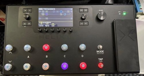 Line helix guitar - helix,