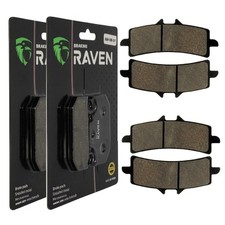 2 Kit plaquettes frein Av Ga