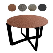 Table de Salon Table Basse Métal Laqué Table D'Appoint Intérieur Extérieur