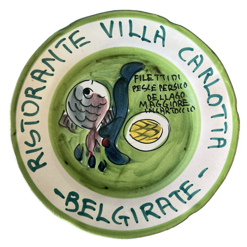 Assiette vintage céramique