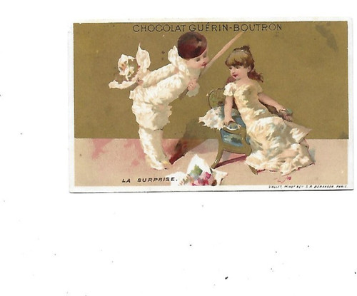 Ancien chromo publicitaire - ancien,