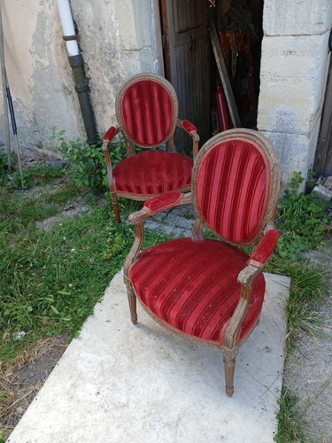 Fauteuils époque louis - fauteuils, 16
