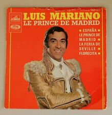 LUIS MARIANO DISQUE VINYL 45 TOURS « LE PRINCE DE MADRID » 4 TITRES (1967)