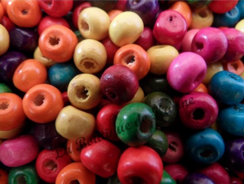 Lot 200 perles rondes - lot,