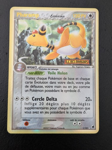 Carte pokémon pharamp - pokémon,