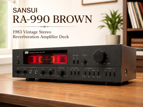 Sansui 990 brown - sansui, ra-990