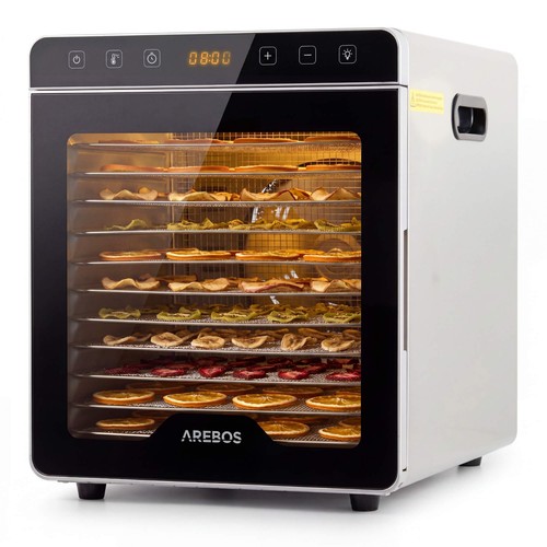Arebos déshydrateur inox - arebos, 800w