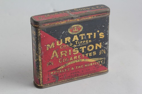Boîte cigarettes tôle - boîte, à