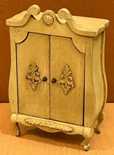 Sonia Messer 1:12 Scale Dollhouse Miniature French Provincial Style Armoire