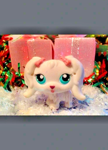 Petshop lps hasbro chienne - lps,