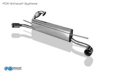 Le Sport Échappement Duplex Incl. Tuyau Flexible Smart Fortwo Type 451 À 2011 Je