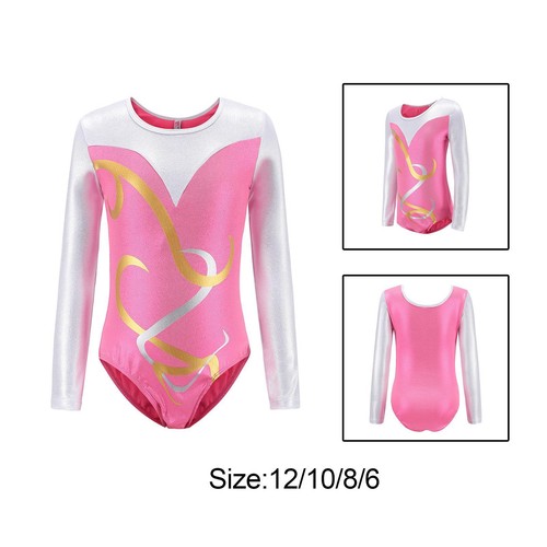 Fille gymnastique justaucorps - gymnastique,