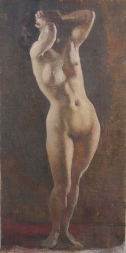 Grand tableau femme - nu,